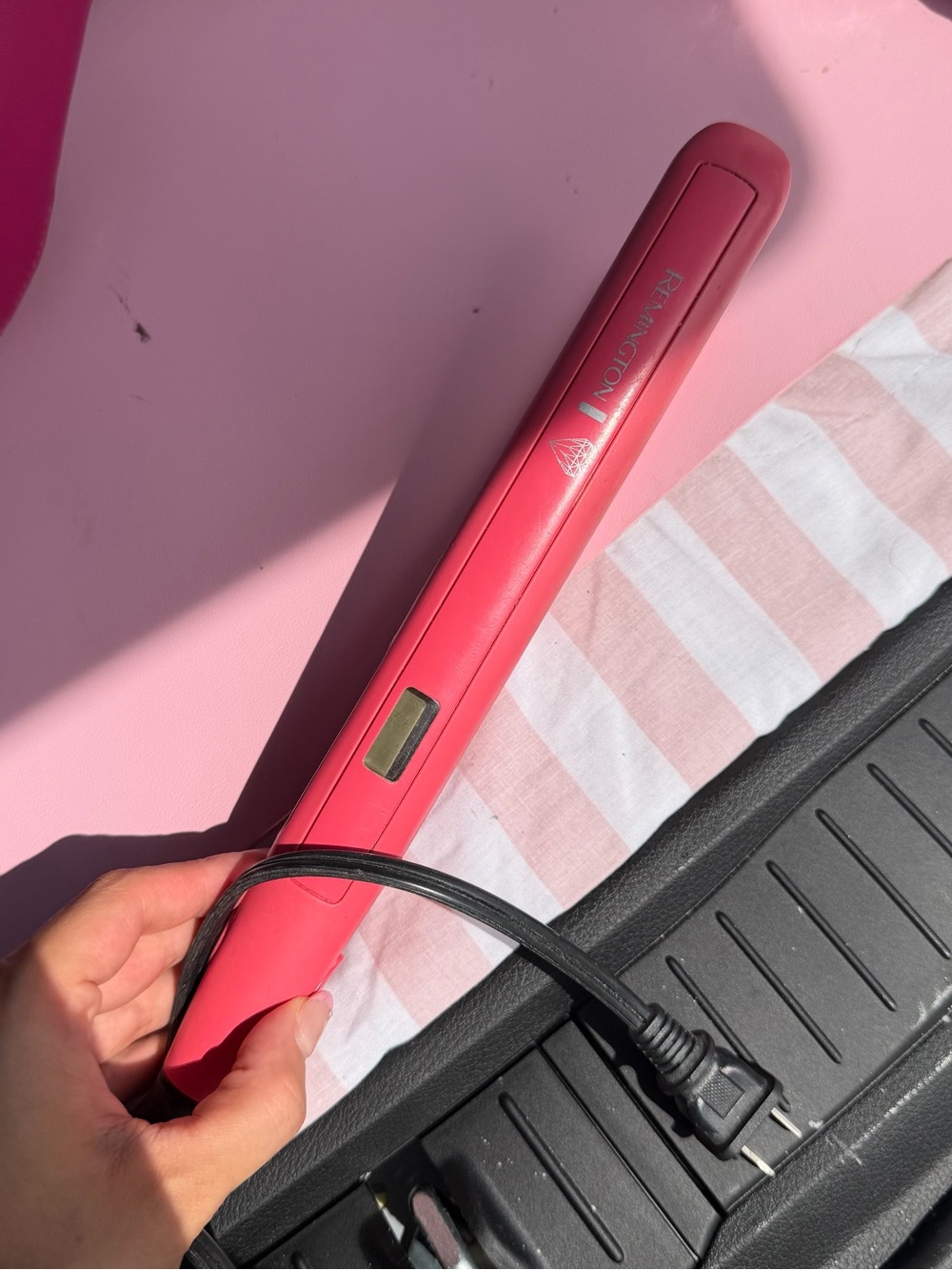Remington Pink Hair Straightener Flat Iron